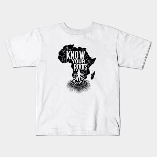 Africa Map, Know Your Roots, African Kids T-Shirt